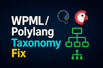fix wpml or polylang taxonomy translation issues