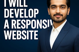 responsive wordpress website with elementor or custom code