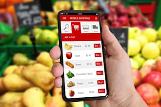 develop supermarket app, checkout app, retail app, pos scanner app, inventory