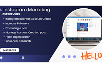 manage your instagram marketing, content, and ads campaign