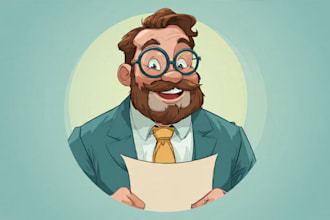 design professional cartoon logo