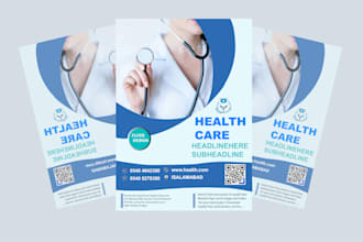 do urgent workout gym, fitness and health flyer