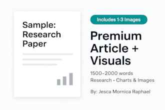 write high quality academic and article content