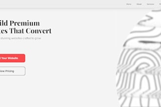 build a fast responsive business website