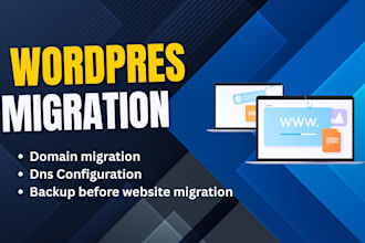 do wordpress hosting migration and domain transfer safely
