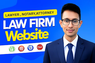 design law firm, attorney, lawyer and notary wordpress website for you