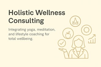 do holistic wellness consulting