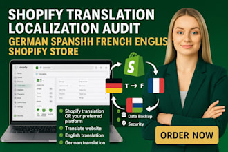 translate shopify localization audit german spanish french english shopify store