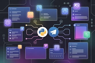 create a discord or telegram bot with setup guide