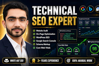 do technical website optimization and wordpress SEO audit