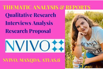 do thematic analysis of qualitative research, nvivo interviews coding, proposals