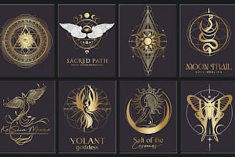 sacred geometry logo design