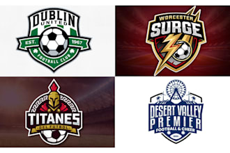 do football soccer team jersey or sports club logo design