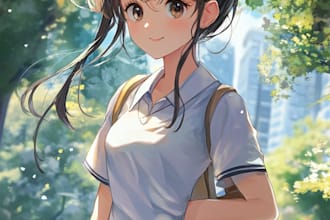 create a anime character