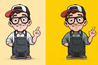 do mascot cartoon logo design