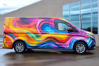 design car wrap vehicle wrap truck wrap racing car wrap