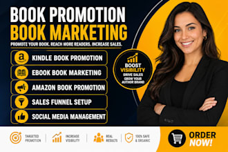 kindle book promotion, amazon  ebook marketing to increase book sales