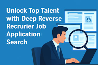 deep reverse recruiter job application online search recruitment job search