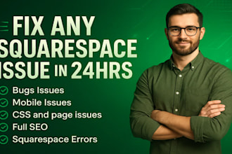 fix hidden squarespace bugs errors theme issues ccs error squarespace repair