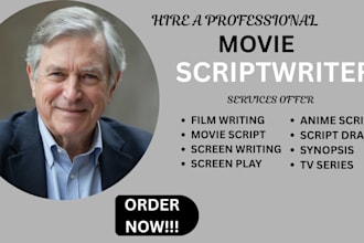 write movie script, comedy script screenplay short film script humor funny jokes
