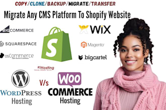 migrate clone transfer copy any cms for shopify migrate squrespace to shopify