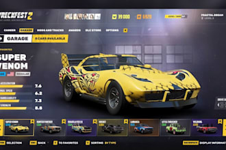 build vehicle dashing game, car racing game, 3d racing game, arcade racing game