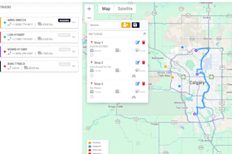 develop load board for shippers, carriers, brokers with admin crm