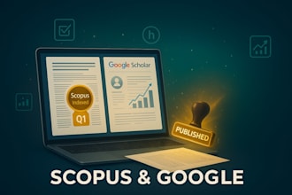 write and publish scopus and google scholar research articles