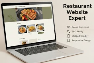 design responsive wordpress restaurant website