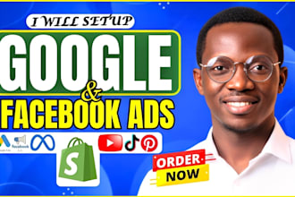 setup and run google ads campaign for shopify store to boost shopify sales