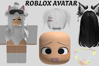 draw your roblox avatar minecraft character in a custom art style