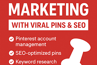 manage your pinterest marketing with viral pins and seo