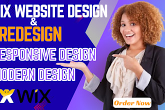 design or redesign your wix website wix ecommerce store ghl