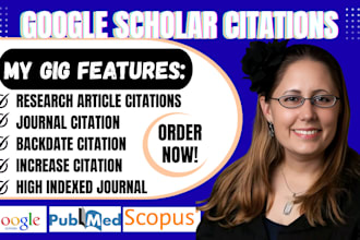 backdate, increase citations and h index in google scholar promoting articles