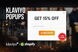 create high converting klaviyo popups and signup forms