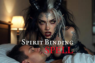 bind any spirit you want to you, incubus, succubus, djinn, angel, demon
