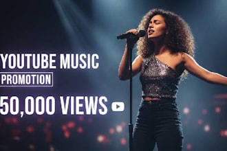 do organic youtube music promotion and channel growth