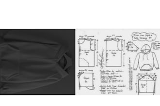 design custom sewing patterns for dresses, top and garment