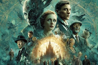 design a movie poster for you