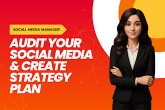 audit your social media and create a strategy plan