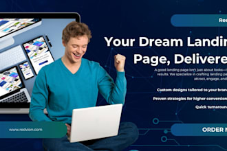 build modern custom landing and lead generation pages