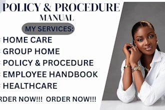 draft employee handbook, HR policy for home health, hospice, pca, nemt, icf, iid