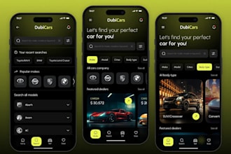 build custom car marketplace app for trading, car auction app,car dealership app