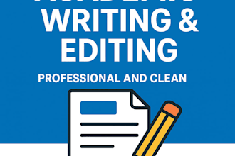 provide expert editing, referencing and formatting of your scientific documents