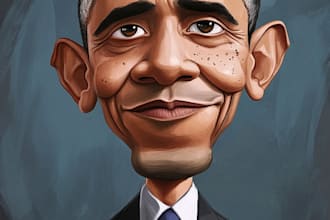 draw a political cartoon and comic