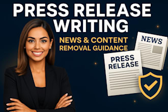 write a professional press release and guide your news distribution