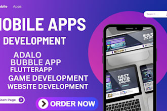 build custom apps with softr, adalo, glide, flutterflow,  appsheet using expert