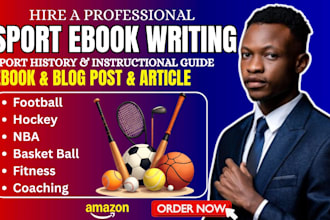 write sport ebook training, ebook guide, instructional manuals, sport history