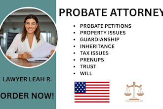 draft probate, inheritance, estate planning and asset management documents