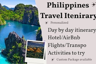 plan your philippines travel itinerary